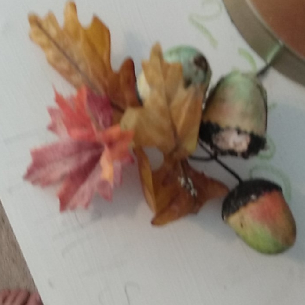 A cute festive leaves